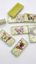 Load image into Gallery viewer, Handcrafted Resin Domino Game Sets Featuring Crystal Rhinestones
