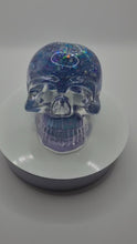 Load and play video in Gallery viewer, Handcrafted Resin Snow Dome Skulls
