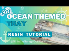 Load and play video in Gallery viewer, 3D Ocean Themed Resin Trinket Tray
