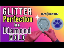 Load and play video in Gallery viewer, IntoResin Diamond Glitter Dog Paw Trinket Box
