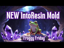 Load and play video in Gallery viewer, Crystal Amethyst IntoResin Frog

