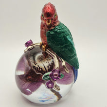 Load image into Gallery viewer, Let&#39;s Resin Crystal Ball Aussie King Parrot Lamp
