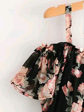 Load image into Gallery viewer, Brand New Never Worn Boho Floral Playsuit Dress
