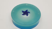 Load image into Gallery viewer, Ocean Blue Super Sparkle Starfish Resin Ashtray
