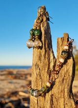 Load image into Gallery viewer, &#39;Natica&#39; Gemstone Bead Earring &amp; Bracelet Set
