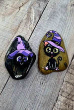 Load image into Gallery viewer, Set of 2 x Halloween Critters Hand-Painted Kindness Rocks
