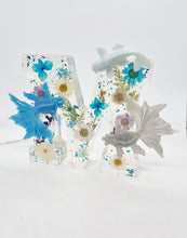 Load image into Gallery viewer, Flowers &amp; Butterflies, Seashell &amp; Fish LED Alphabet Lamps
