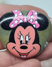 Load image into Gallery viewer, Set of 2 x Minnie &amp; Mickey Mouse Hand-Painted Kindness Rocks
