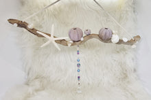 Load image into Gallery viewer, Rustic Driftwood &amp; Seashell Wind Chime Mobile
