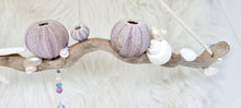 Load image into Gallery viewer, Rustic Driftwood &amp; Seashell Wind Chime Mobile
