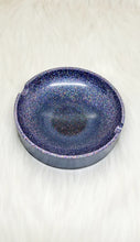 Load image into Gallery viewer, Holographic Super Sparkle Navy Blue Resin Ashtray
