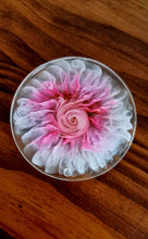 Load image into Gallery viewer, Handcrafted Hot Pink 3D Bloom Resin Coasters
