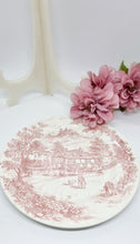 Load image into Gallery viewer, Vintage Swan Inn Dinner Plate Replica in Pink by Churchill England
