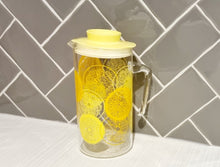 Load image into Gallery viewer, Vintage Pyrex Lemon &amp; Orange Jug with Lid
