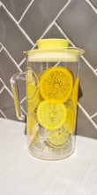 Load image into Gallery viewer, Vintage Pyrex Lemon &amp; Orange Jug with Lid
