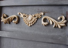 Load image into Gallery viewer, Set of 5 x Resin French Inspired Furniture Embellishment On-lay Applique Butterflies
