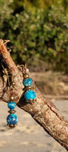 Load image into Gallery viewer, &#39;Turritella&#39; Gemstone Bead Earring &amp; Bracelet Set
